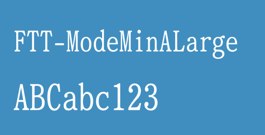 FTT-ModeMinALarge