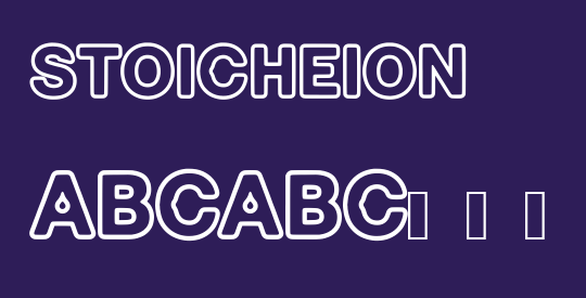 Stoicheion