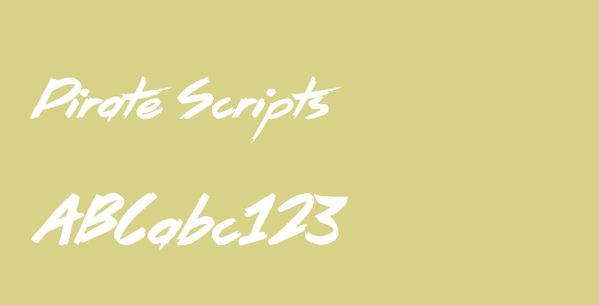 Pirate Scripts