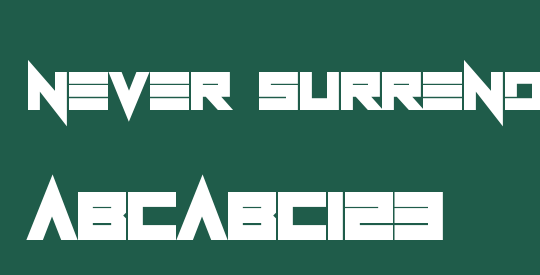 Never Surrender