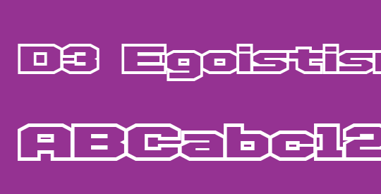 D3 Egoistism outline