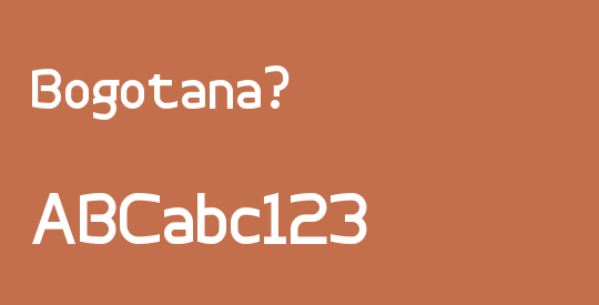 Bogotana?