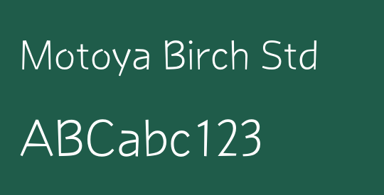 Motoya Birch Std