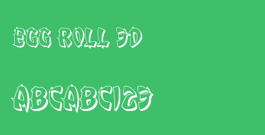 Egg Roll 3D