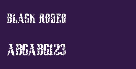 Black Rodeo