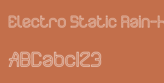 Electro Static Rain-Hollow