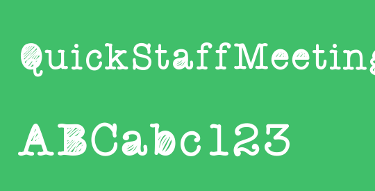 QuickStaffMeeting