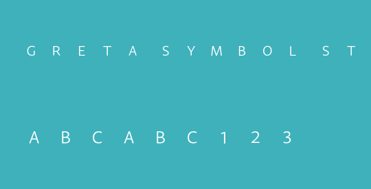 Greta Symbol Std