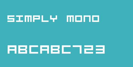 Simply Mono
