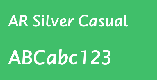 AR Silver Casual