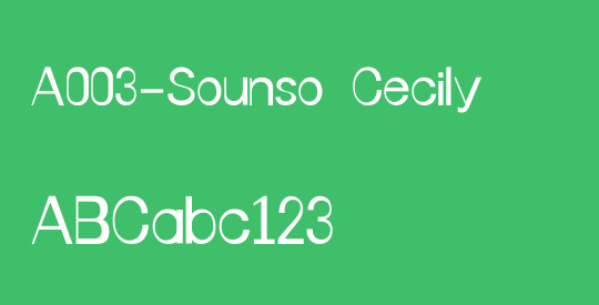 A003-Sounso Cecily