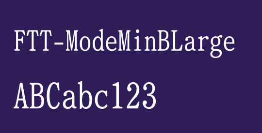 FTT-ModeMinBLarge