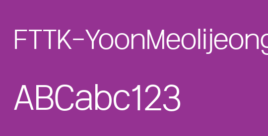 FTTK-YoonMeolijeongche2