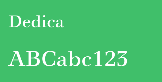 Dedica