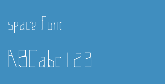 space font