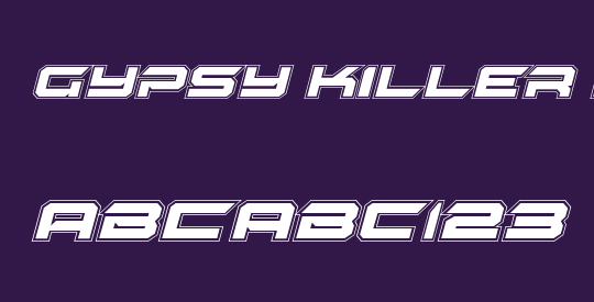 Gypsy Killer Academy Italic